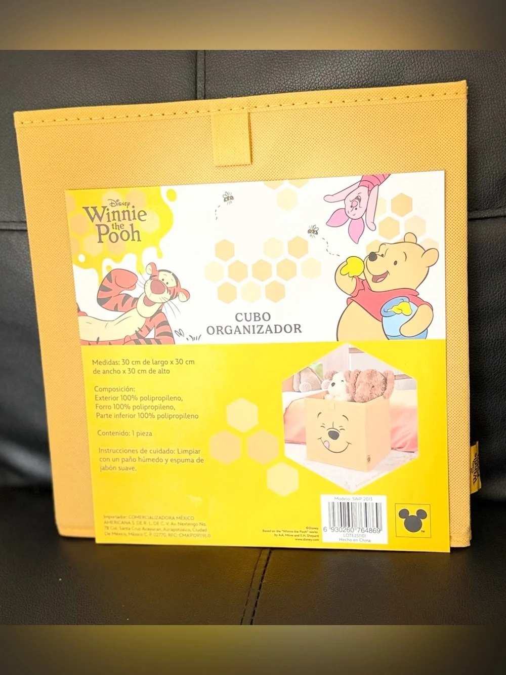 Disney Winnie the Pooh cube new perfect for storage decorations etc